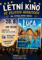 Dne 28.8.2026 od 19:00hod. letní kino ve Velkých Heralticích,film LUCA.