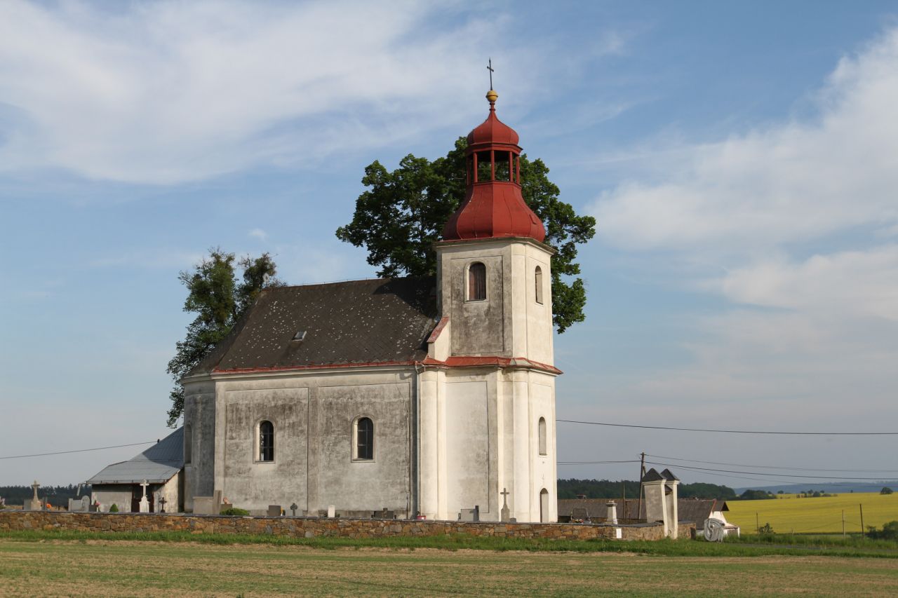 kostel Košetice